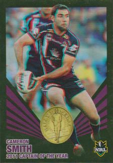 2012 Daily Telegraph NRL #193 Cameron Smith Front